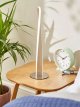 Twist LED Table Lamp, Brushed Chrome